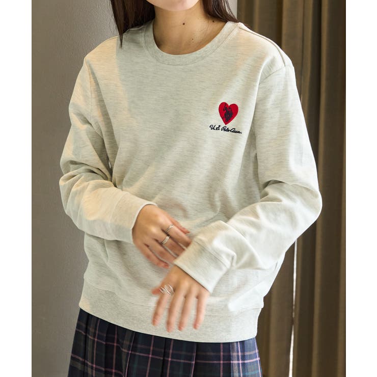 【U.S. POLO ASSN.】ハート刺繍クルーネックスウェット | SETUP7【WOMEN】 | 詳細画像56 
