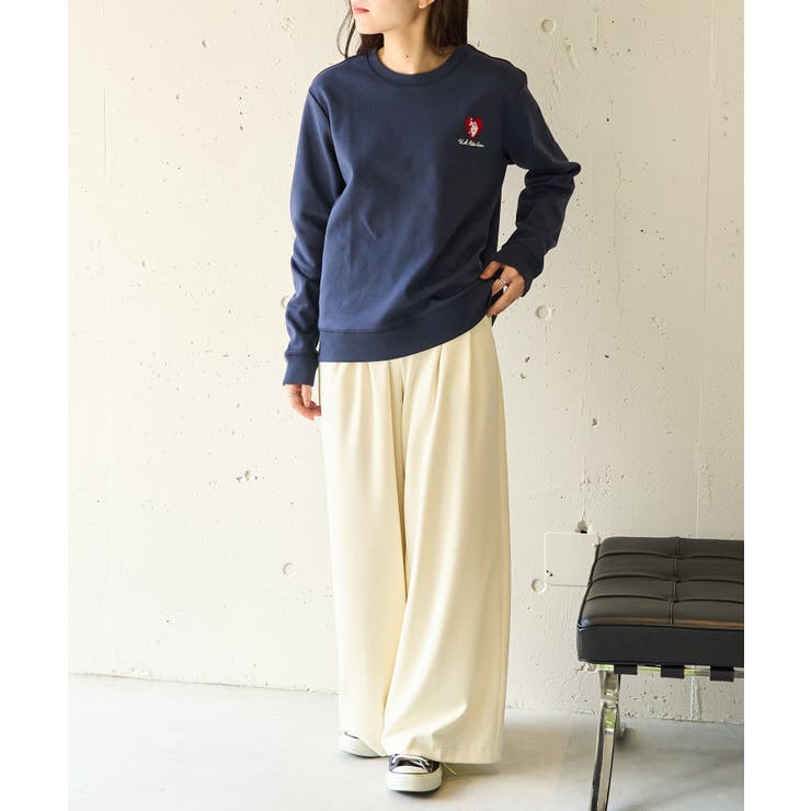 【U.S. POLO ASSN.】ハート刺繍クルーネックスウェット | SETUP7【WOMEN】 | 詳細画像66 