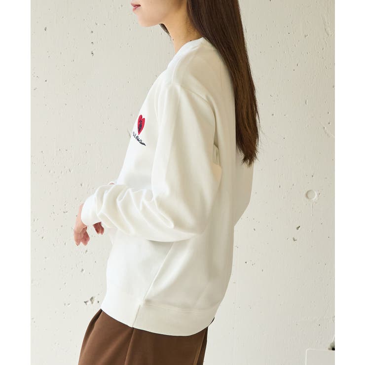 【U.S. POLO ASSN.】ハート刺繍クルーネックスウェット | SETUP7【WOMEN】 | 詳細画像9 