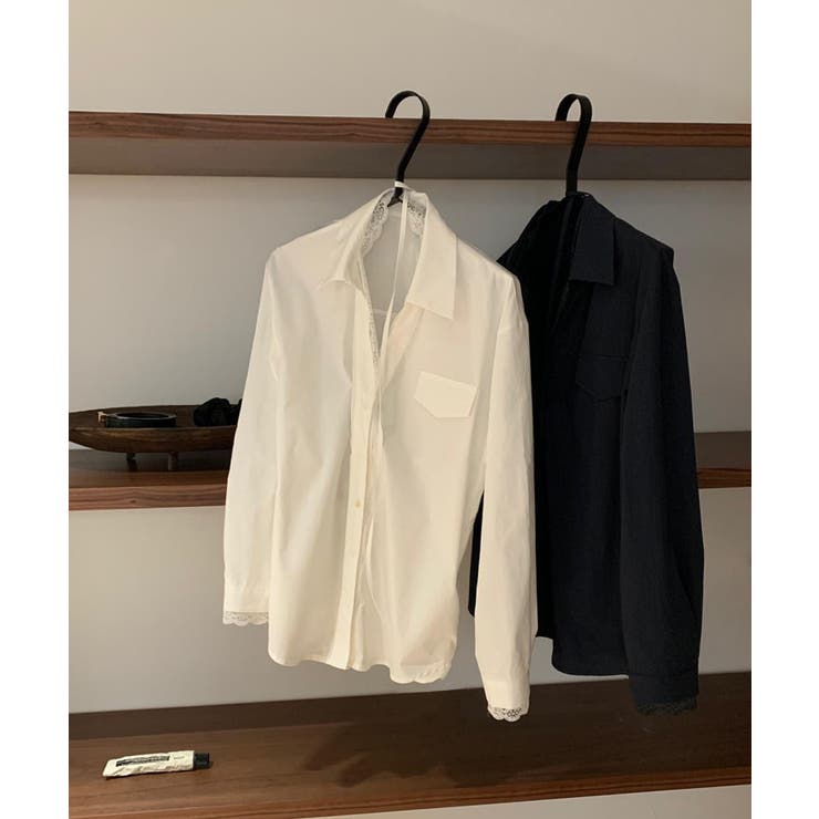 【SETUP7】ルーズデザイン レースシャツ KNF | SETUP7【WOMEN】 | 詳細画像10 