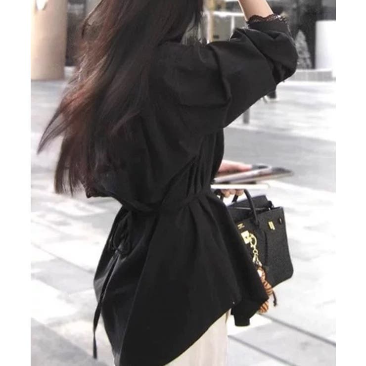 【SETUP7】ルーズデザイン レースシャツ KNF | SETUP7【WOMEN】 | 詳細画像8 