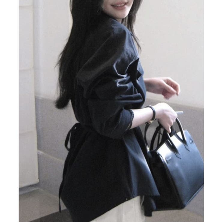 【SETUP7】ルーズデザイン レースシャツ KNF | SETUP7【WOMEN】 | 詳細画像9 