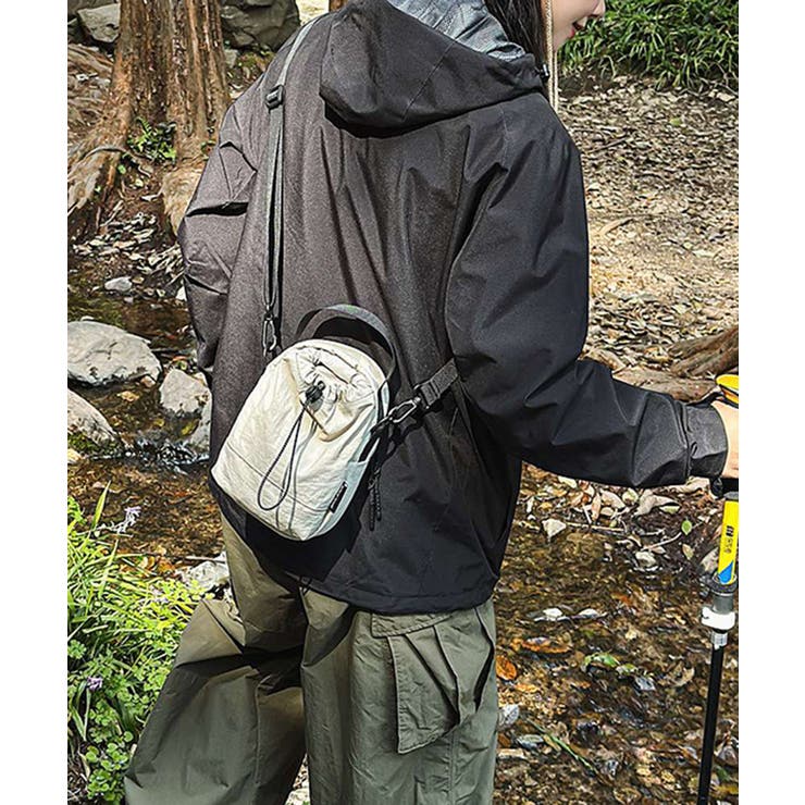 【SETUP7】ミニショルダーサコッシュ ペットボトル収納 KNF146 | SETUP7【WOMEN】 | 詳細画像6 