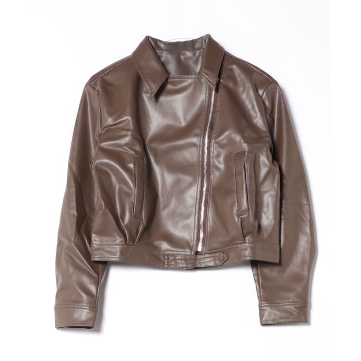 【SETUP7】クロップドバイカージャケット KNF | SETUP7【WOMEN】 | 詳細画像14 