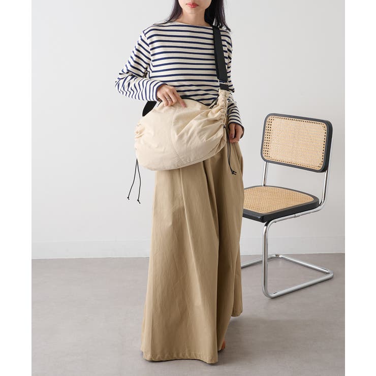 【SETUP7】ワッシャーナイロン ドロストショルダーバッグ GLR | SETUP7【WOMEN】 | 詳細画像12 