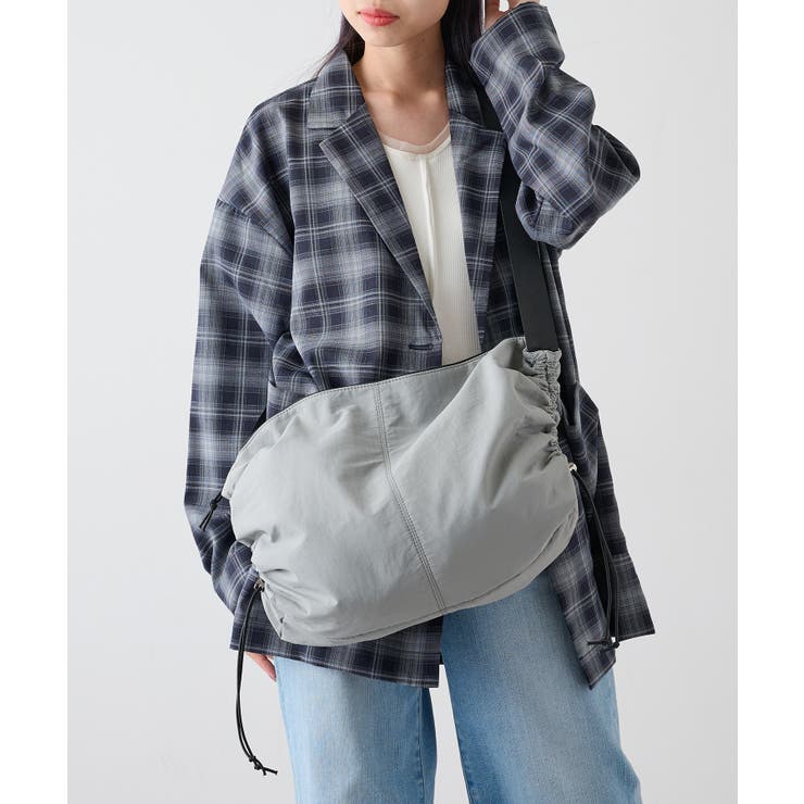 【SETUP7】ワッシャーナイロン ドロストショルダーバッグ GLR | SETUP7【WOMEN】 | 詳細画像14 