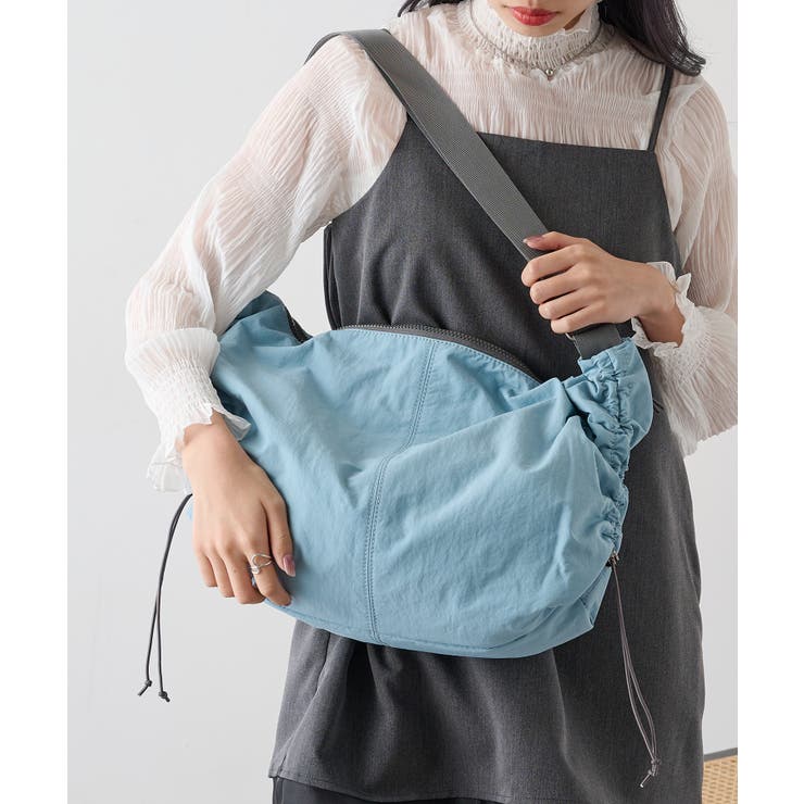 【SETUP7】ワッシャーナイロン ドロストショルダーバッグ GLR | SETUP7【WOMEN】 | 詳細画像20 