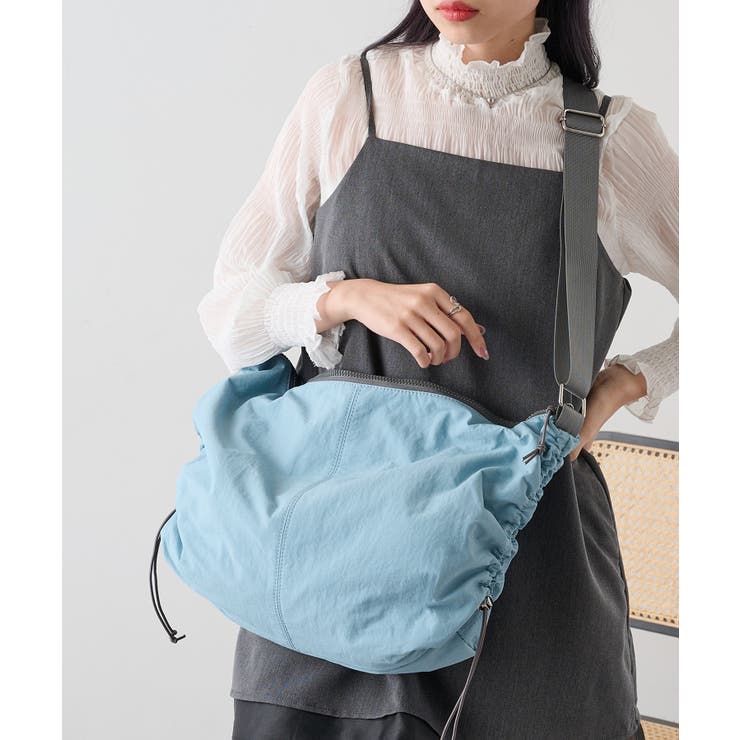 【SETUP7】ワッシャーナイロン ドロストショルダーバッグ GLR | SETUP7【WOMEN】 | 詳細画像21 