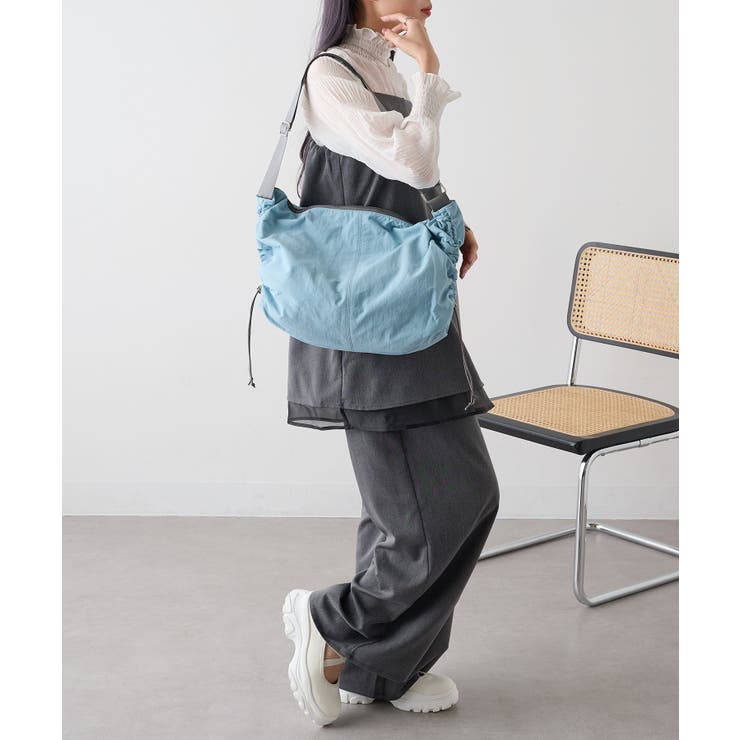 【SETUP7】ワッシャーナイロン ドロストショルダーバッグ GLR | SETUP7【WOMEN】 | 詳細画像24 