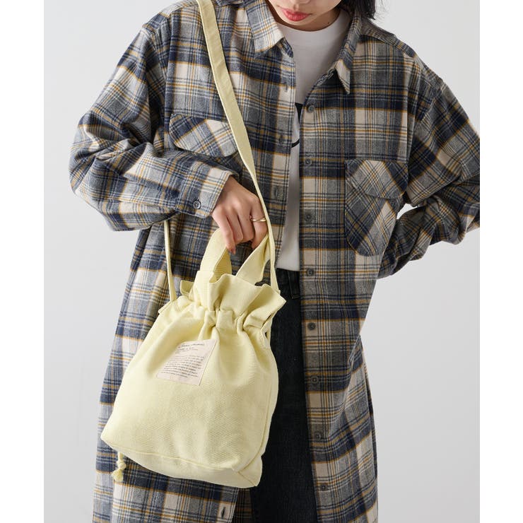 レモンイエロー | 【SETUP7】2WAY巾着バッグ GLR | SETUP7【WOMEN】