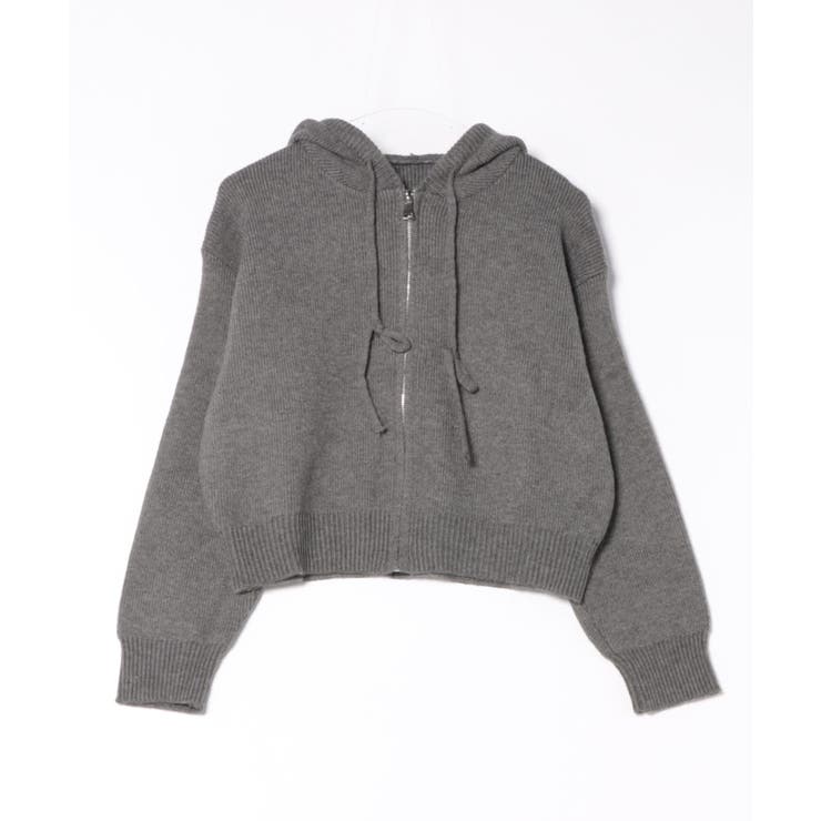 【SETUP7】フード付きリラックスニットジップアップパーカー KNF151 | SETUP7【WOMEN】 | 詳細画像3 