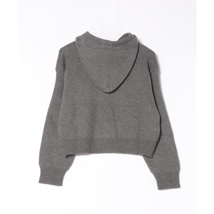 【SETUP7】フード付きリラックスニットジップアップパーカー KNF151 | SETUP7【WOMEN】 | 詳細画像4 