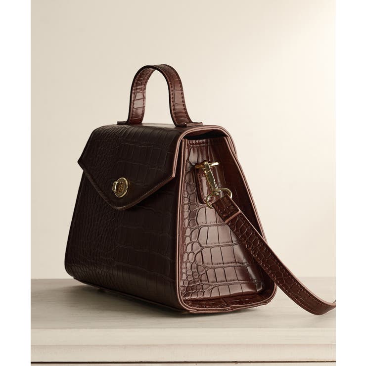 【MAISON BREEZE】クロコ型押し 2wayショルダーバッグ | SETUP7【WOMEN】 | 詳細画像10 