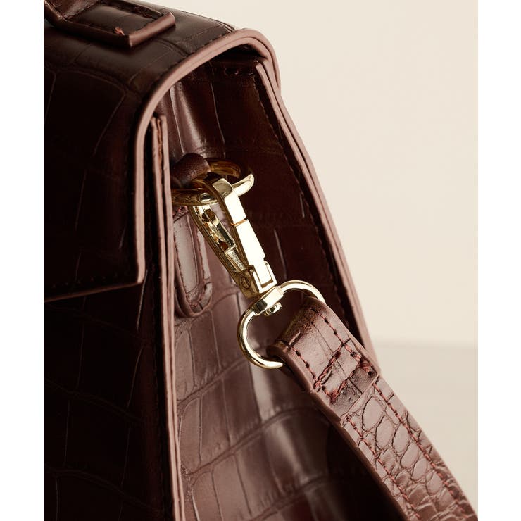 【MAISON BREEZE】クロコ型押し 2wayショルダーバッグ | SETUP7【WOMEN】 | 詳細画像13 