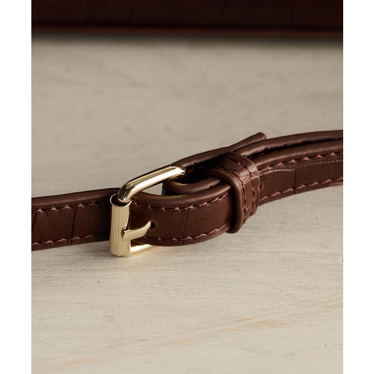 【MAISON BREEZE】クロコ型押し 2wayショルダーバッグ | SETUP7【WOMEN】 | 詳細画像14 