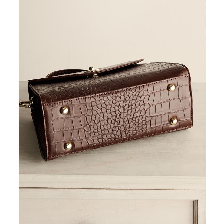 【MAISON BREEZE】クロコ型押し 2wayショルダーバッグ | SETUP7【WOMEN】 | 詳細画像15 