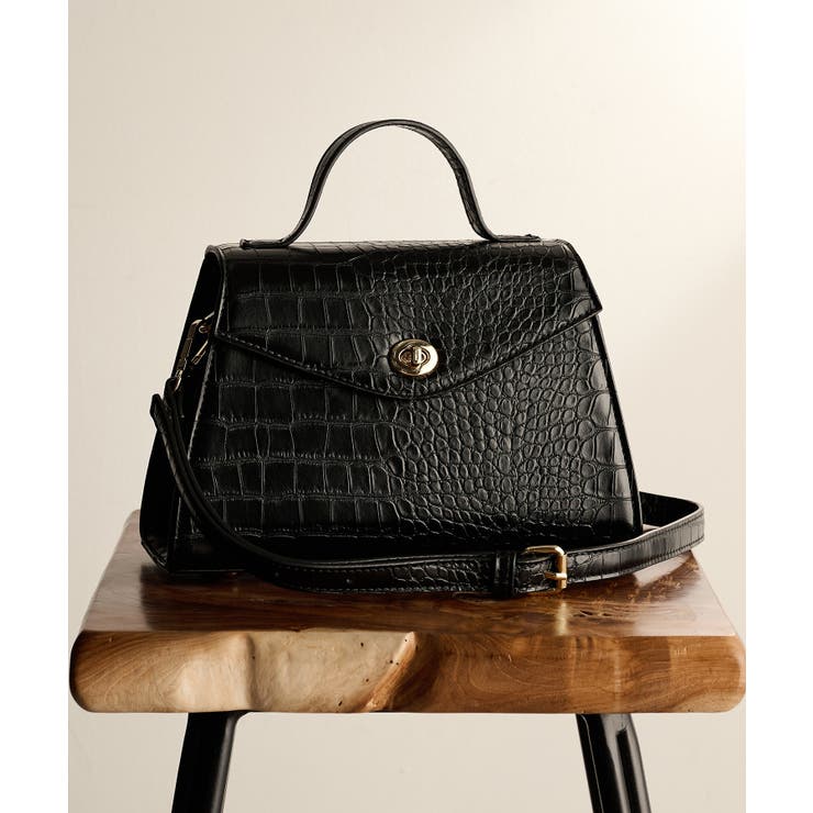 【MAISON BREEZE】クロコ型押し 2wayショルダーバッグ | SETUP7【WOMEN】 | 詳細画像22 