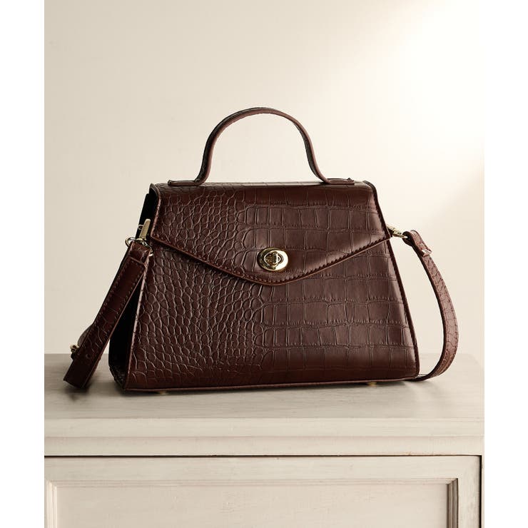 【MAISON BREEZE】クロコ型押し 2wayショルダーバッグ | SETUP7【WOMEN】 | 詳細画像8 