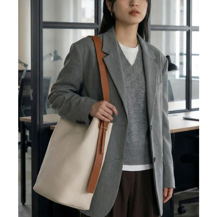 【MAISON BREEZE】シボレザートートバッグ PC | SETUP7【WOMEN】 | 詳細画像8 