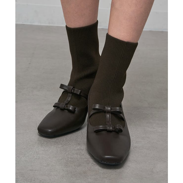 【MAISON BREEZE】ソックスヒールブーツ LON | SETUP7【WOMEN】 | 詳細画像16 