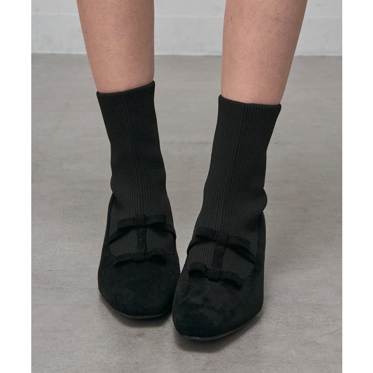 【MAISON BREEZE】ソックスヒールブーツ LON | SETUP7【WOMEN】 | 詳細画像3 