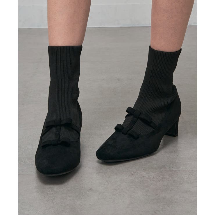 【MAISON BREEZE】ソックスヒールブーツ LON | SETUP7【WOMEN】 | 詳細画像6 