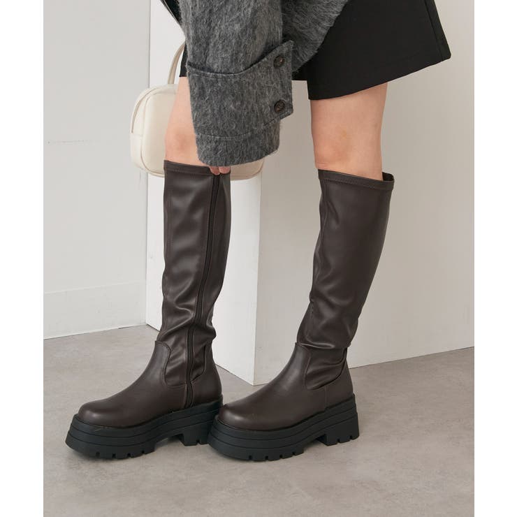 【MAGASIN DE MODE Chou Chou】厚底ロングブーツ LON | SETUP7【WOMEN】 | 詳細画像9 