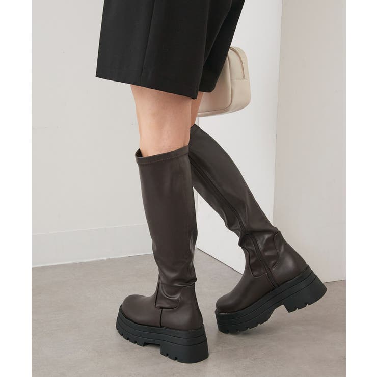 【MAGASIN DE MODE Chou Chou】厚底ロングブーツ LON | SETUP7【WOMEN】 | 詳細画像11 