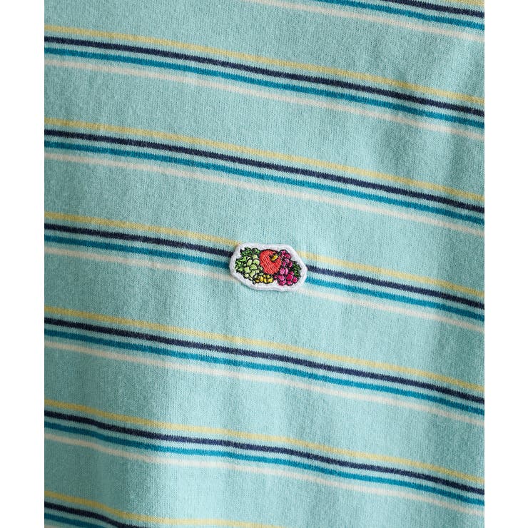 【FRUIT OF THE LOOM】ピーチ起毛ボーダーTシャツ 袖ワッペン | SETUP7【WOMEN】 | 詳細画像21 