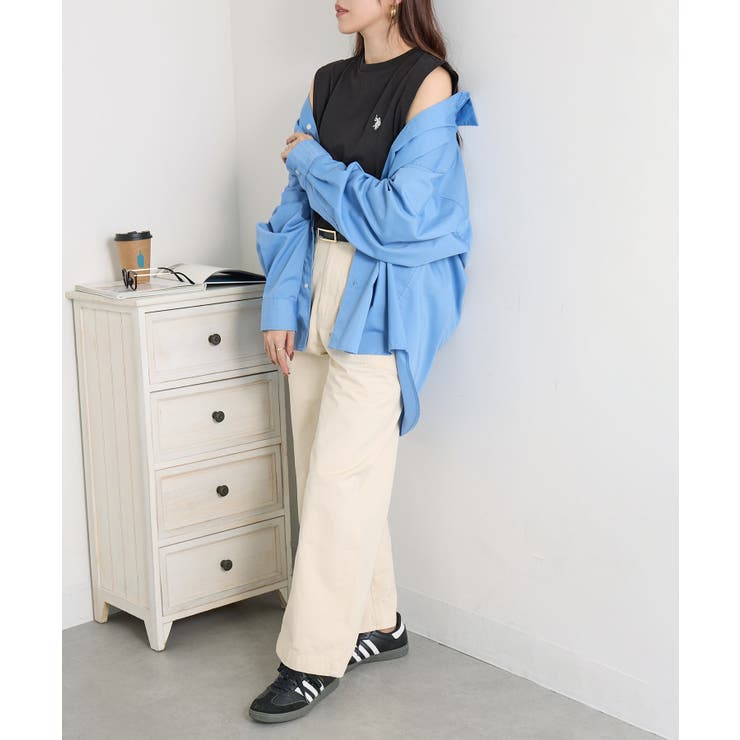 【U.S. POLO ASSN.】ワンポイント刺繍 ソフトタッチタンクトップ | SETUP7【WOMEN】 | 詳細画像14 