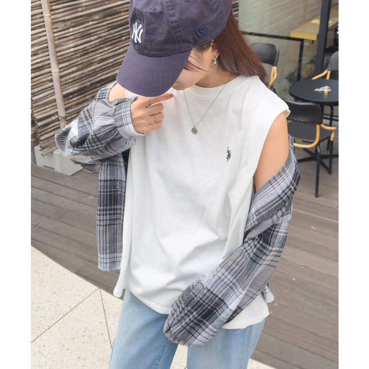 【U.S. POLO ASSN.】ワンポイント刺繍 ソフトタッチタンクトップ | SETUP7【WOMEN】 | 詳細画像21 