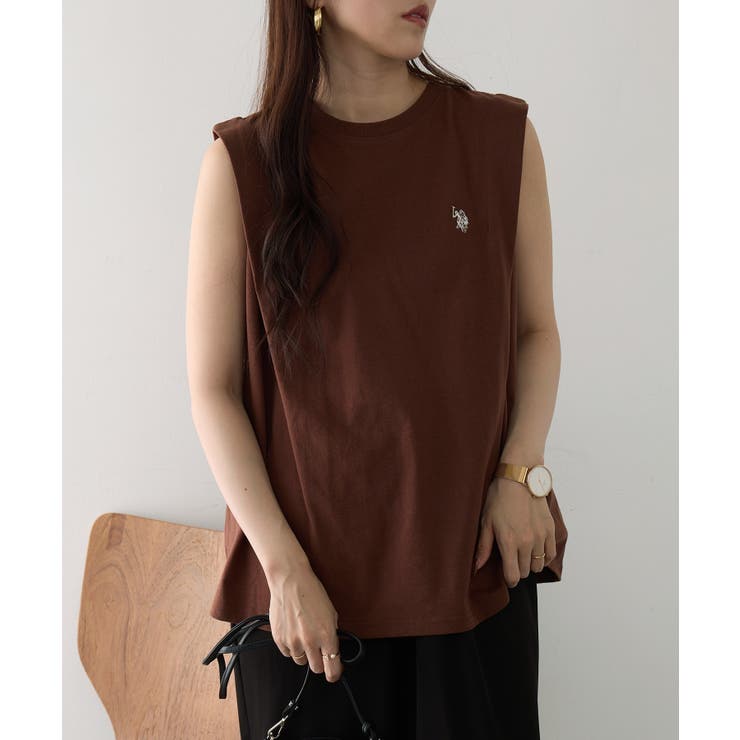 【U.S. POLO ASSN.】ワンポイント刺繍 ソフトタッチタンクトップ | SETUP7【WOMEN】 | 詳細画像26 