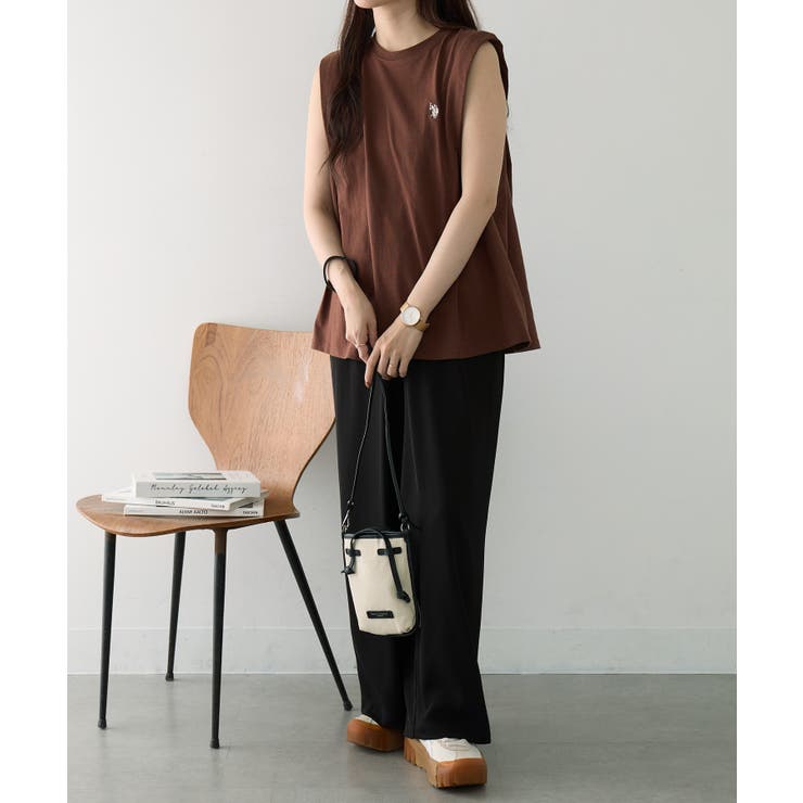 【U.S. POLO ASSN.】ワンポイント刺繍 ソフトタッチタンクトップ | SETUP7【WOMEN】 | 詳細画像33 