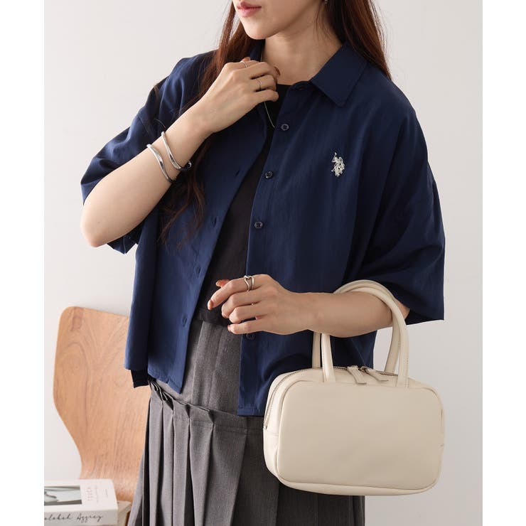 【U.S. POLO ASSN.】ワンポイント刺繍 クールエア 半袖シャツ | SETUP7【WOMEN】 | 詳細画像17 