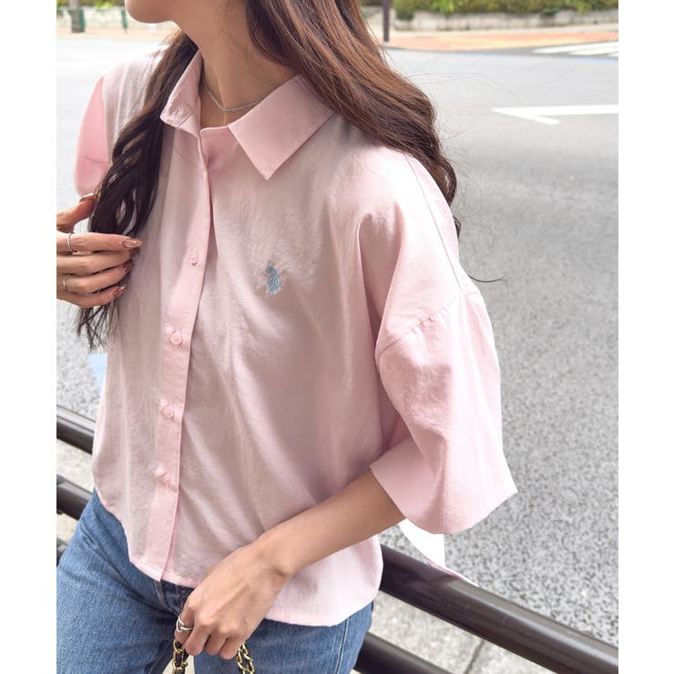 【U.S. POLO ASSN.】ワンポイント刺繍 クールエア 半袖シャツ | SETUP7【WOMEN】 | 詳細画像28 