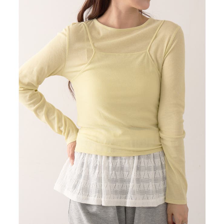 【Healthknit】Camisole & L | SETUP7【WOMEN】 | 詳細画像17 
