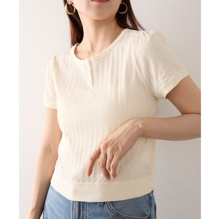 【Healthknit】26SS Jacquard Rib | SETUP7【WOMEN】 | 詳細画像3 