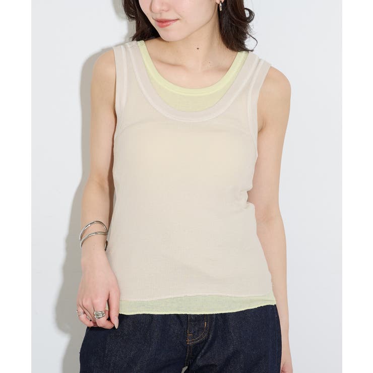 【Healthknit】26SS Tanktop Set HR26S-L303 | SETUP7【WOMEN】 | 詳細画像19 