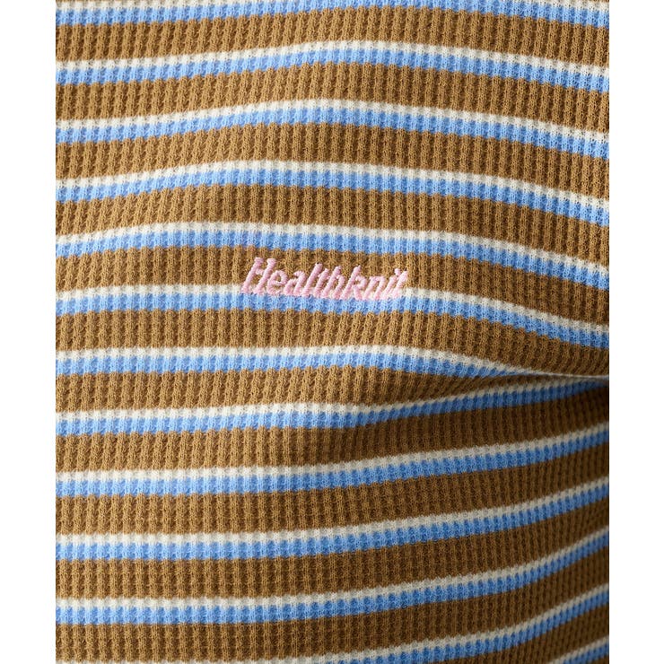 【Healthknit】【別注】マルチボーダーワッフルT/C 50/50 | SETUP7【WOMEN】 | 詳細画像15 
