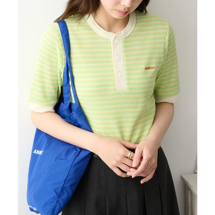 【Healthknit】【別注】マルチボーダーワッフルT/C 50/50 | SETUP7【WOMEN】 | 詳細画像17 