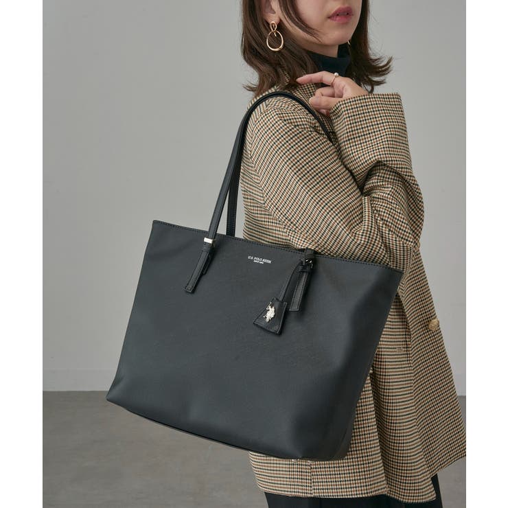 ブラック | ≪別注≫ キーリング付 クラシックトートバッグ | SETUP7【WOMEN】