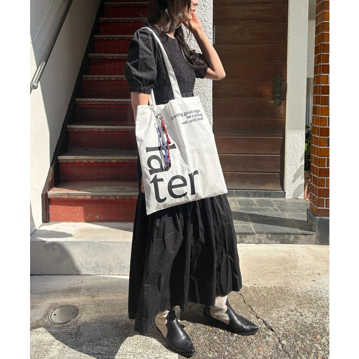 【United Athle】flat tote bag "later" | SETUP7【WOMEN】 | 詳細画像10 