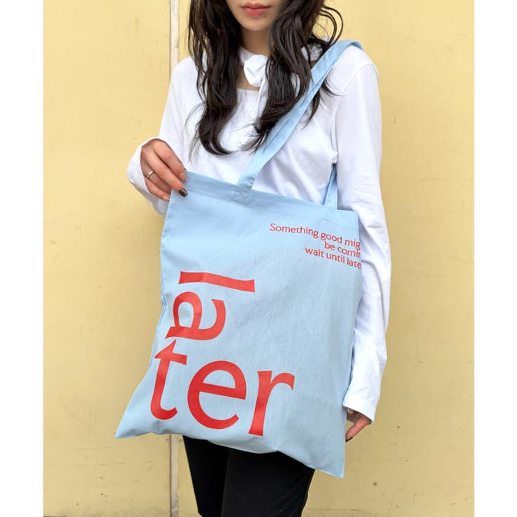 【United Athle】flat tote bag "later" | SETUP7【WOMEN】 | 詳細画像12 