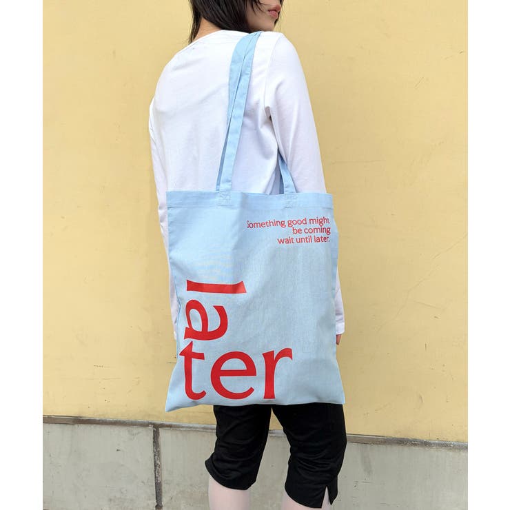 【United Athle】flat tote bag "later" | SETUP7【WOMEN】 | 詳細画像13 