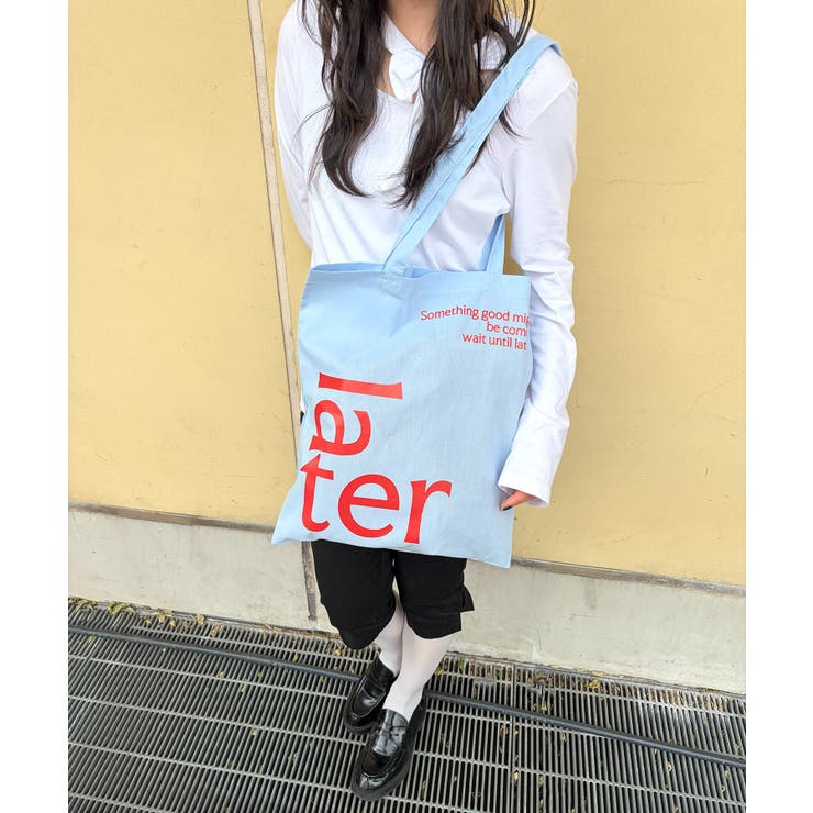 【United Athle】flat tote bag "later" | SETUP7【WOMEN】 | 詳細画像14 