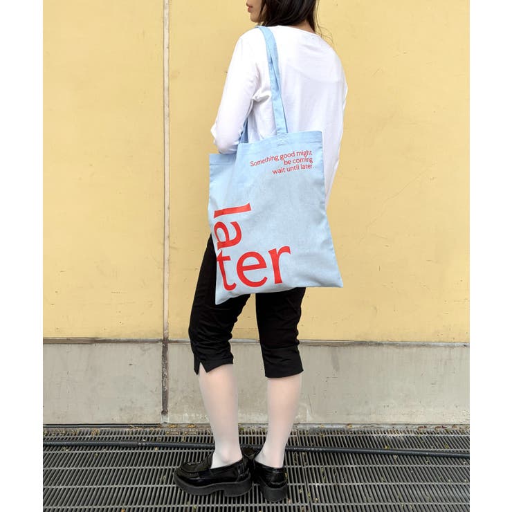 【United Athle】flat tote bag "later" | SETUP7【WOMEN】 | 詳細画像15 