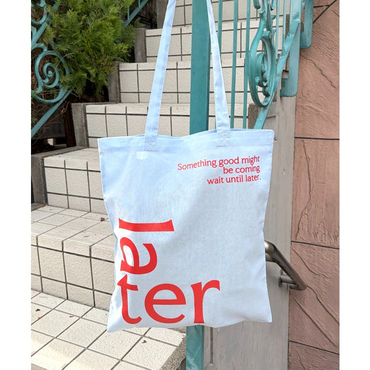 【United Athle】flat tote bag "later" | SETUP7【WOMEN】 | 詳細画像16 