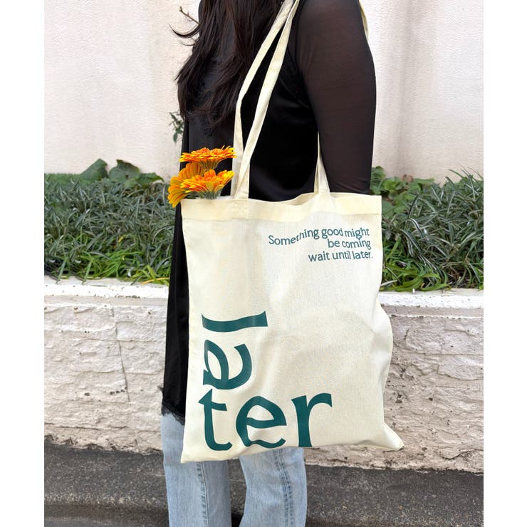 【United Athle】flat tote bag "later" | SETUP7【WOMEN】 | 詳細画像18 