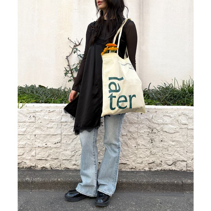 【United Athle】flat tote bag "later" | SETUP7【WOMEN】 | 詳細画像20 