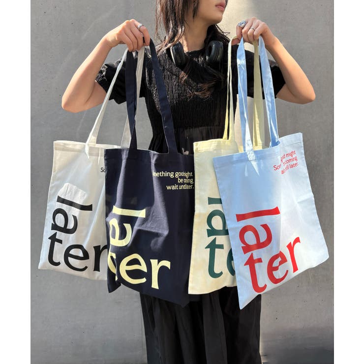 【United Athle】flat tote bag "later" | SETUP7【WOMEN】 | 詳細画像22 